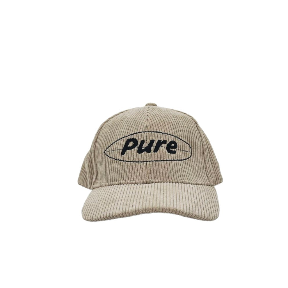 Beige Corduroy Surf Hat