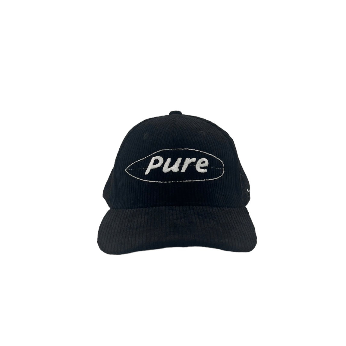 Black Corduroy Surf Hat